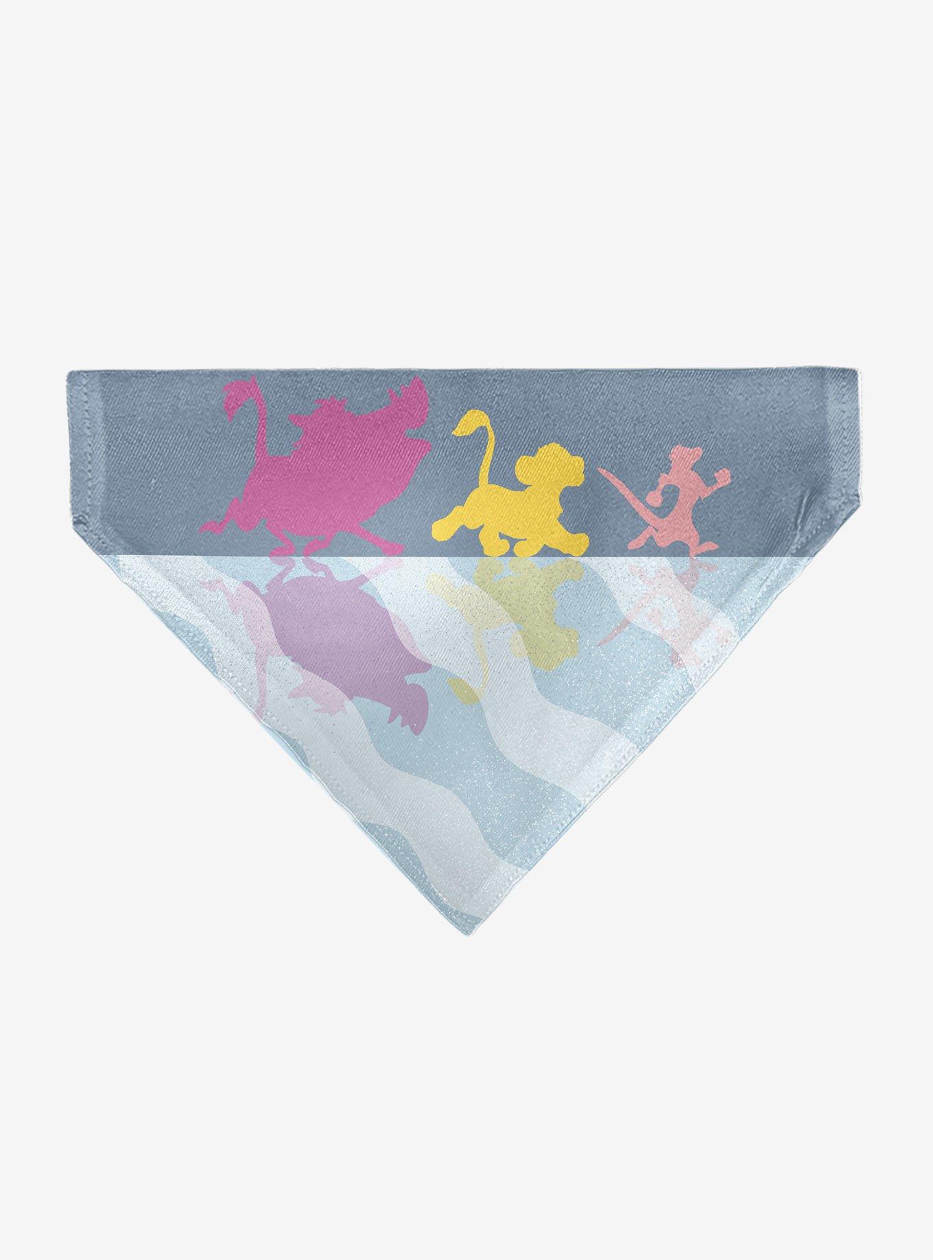 Disney Lion King No Worries Reflection Pose Slip On Collar Pet Bandana - Bandana Only, , hi-res