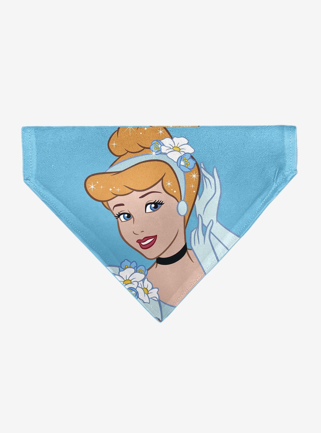 Disney Cinderella Face Pose Close Up Slip On Collar Pet Bandana - Bandana Only, , hi-res