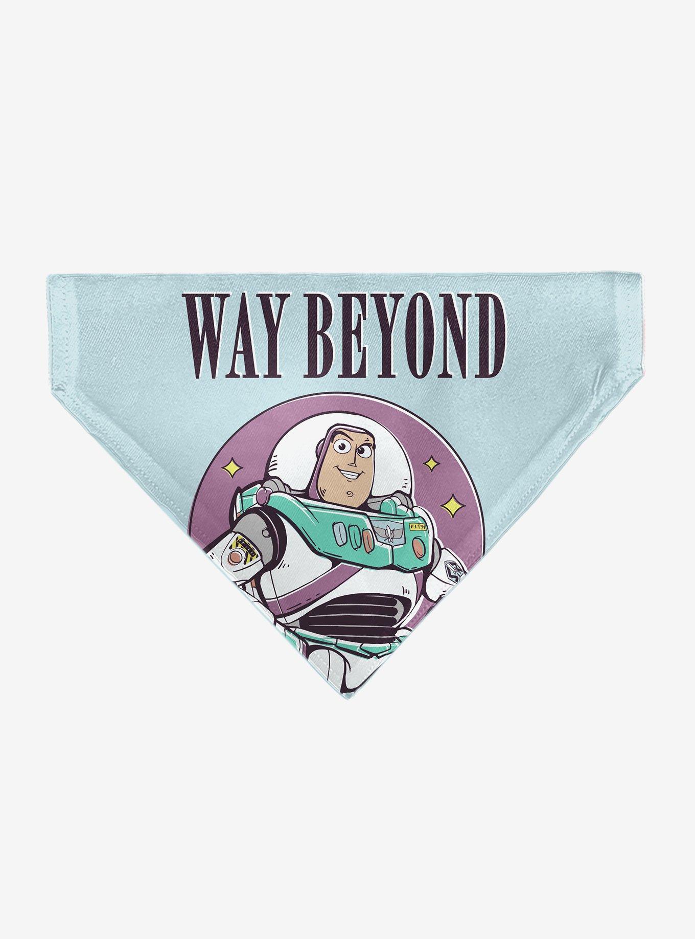 Disney Toy Story Buzz Lightyear Way Beyond Pose Slip On Collar Pet Bandana - Bandana Only, , hi-res