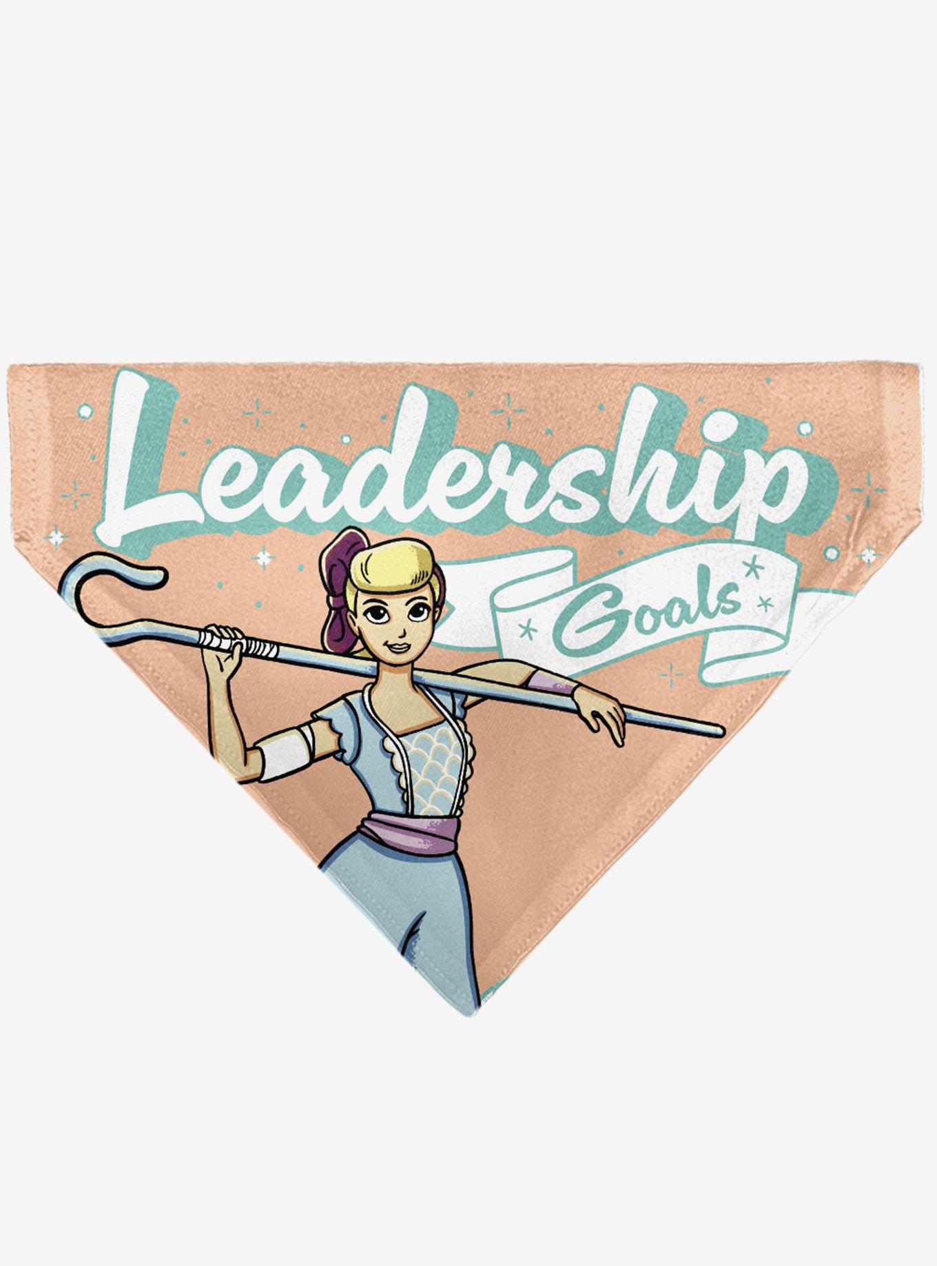 Disney Toy Story Bo Peep Leadership Goals Staff Pose Slip On Collar Pet Bandana - Bandana Only, , hi-res