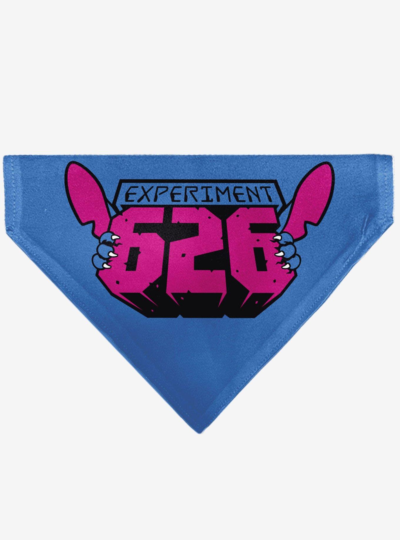 Disney Stitch Experiment 626 Logo Slip On Collar Pet Bandana - Bandana Only, , hi-res