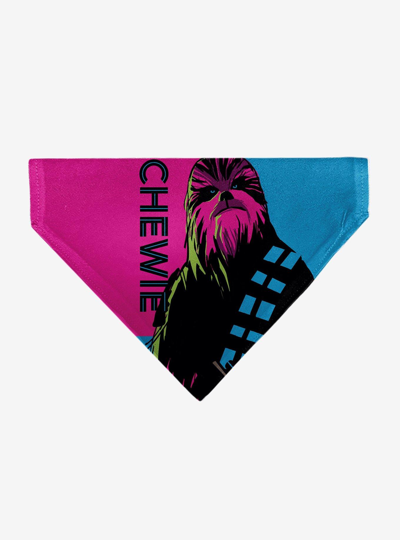 Star Wars Chewie Text and Chewbacca Pop Art Slip On Collar Pet Bandana - Bandana Only, , hi-res