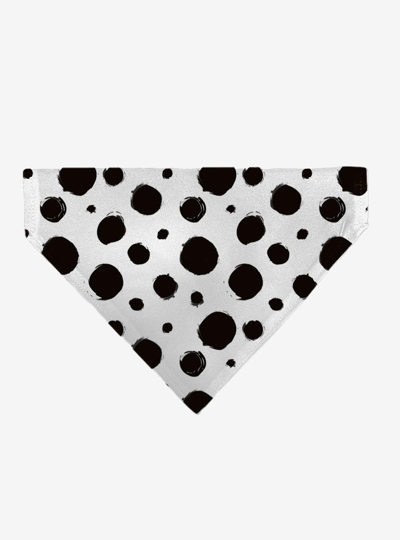 Disney 101 Dalmatians Cruella Spots Slip On Collar Pet Bandana - Bandana Only, , hi-res