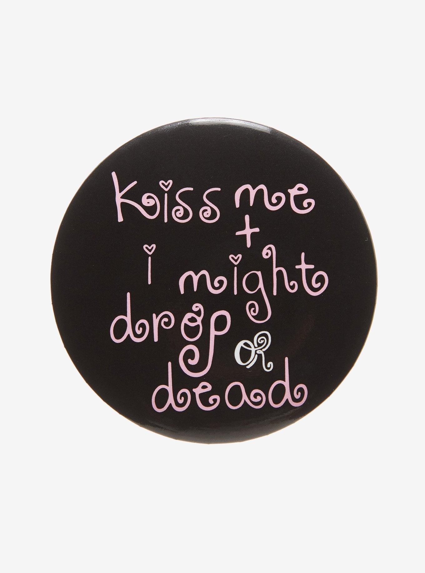 Olivia Rodrigo Drop Dead Lyrics 3 Inch Button, , hi-res