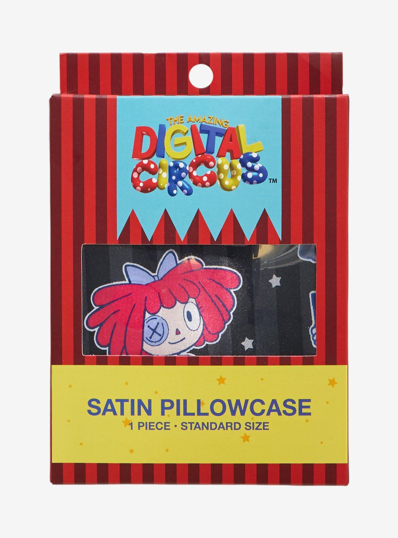 The Amazing Digital Circus Reversible Satin Pillowcase