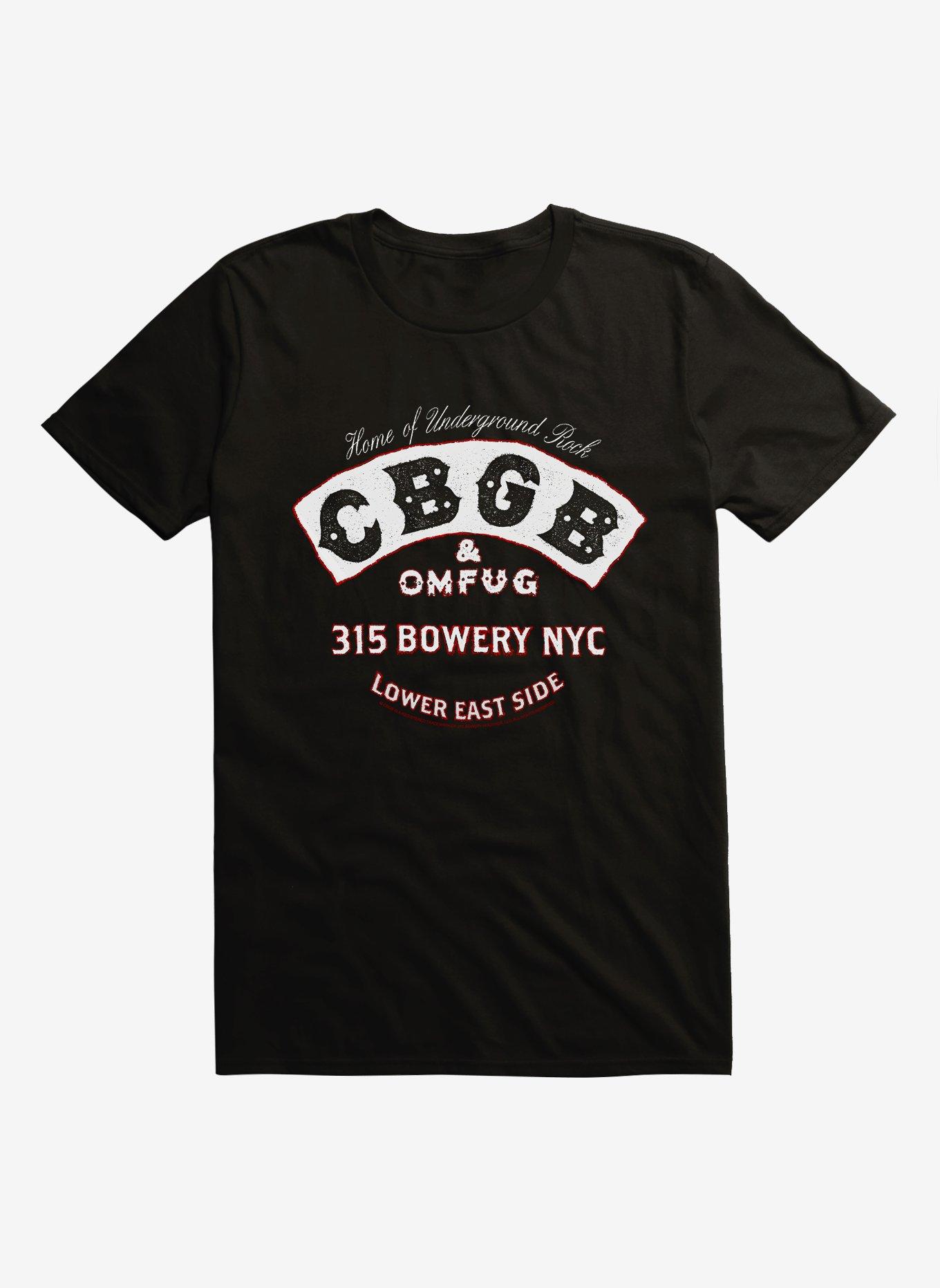 CBGB 315 Bowery NYC T-shirt, , hi-res