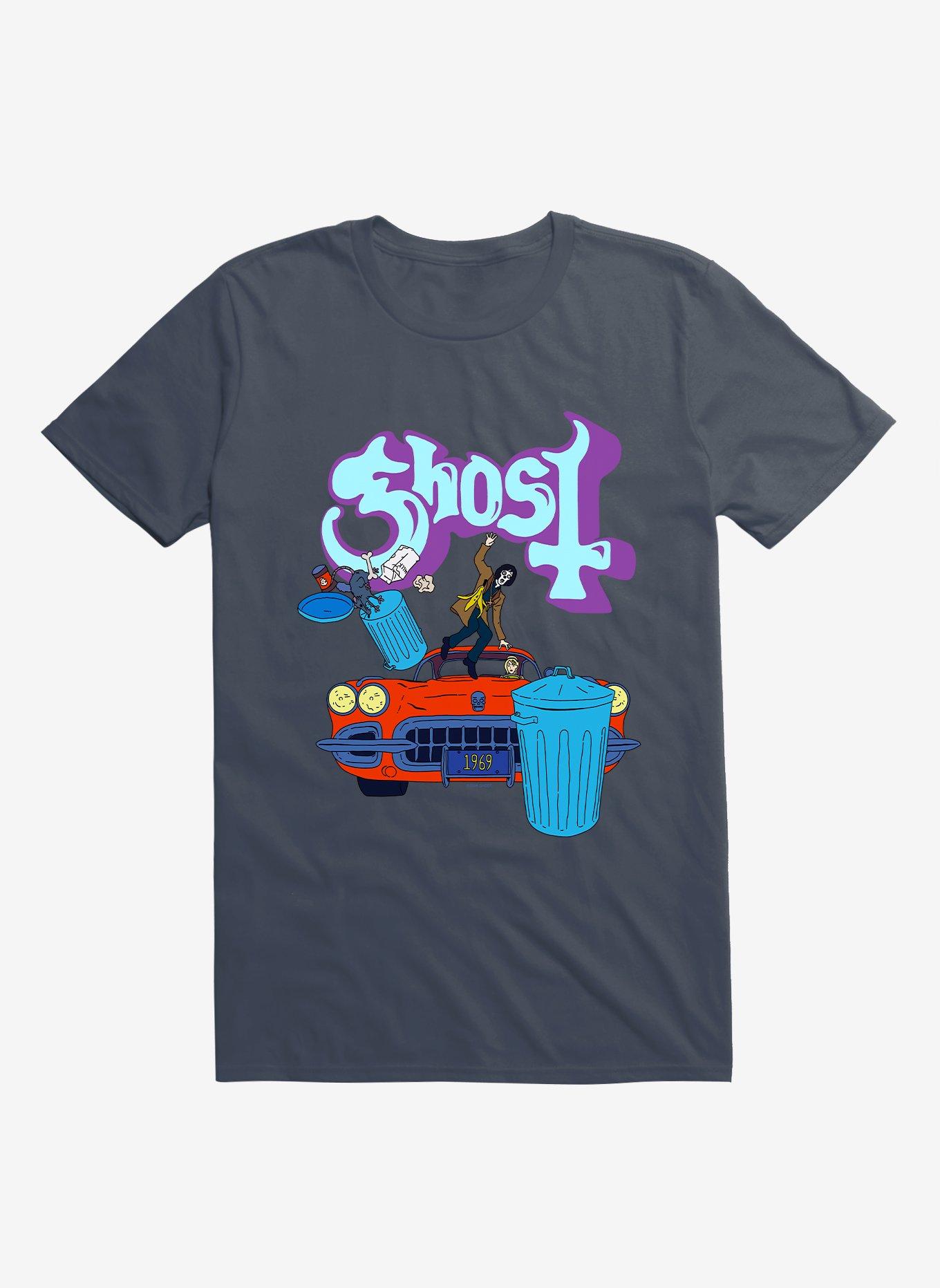 Ghost Taking Out The Trash T-Shirt, , hi-res