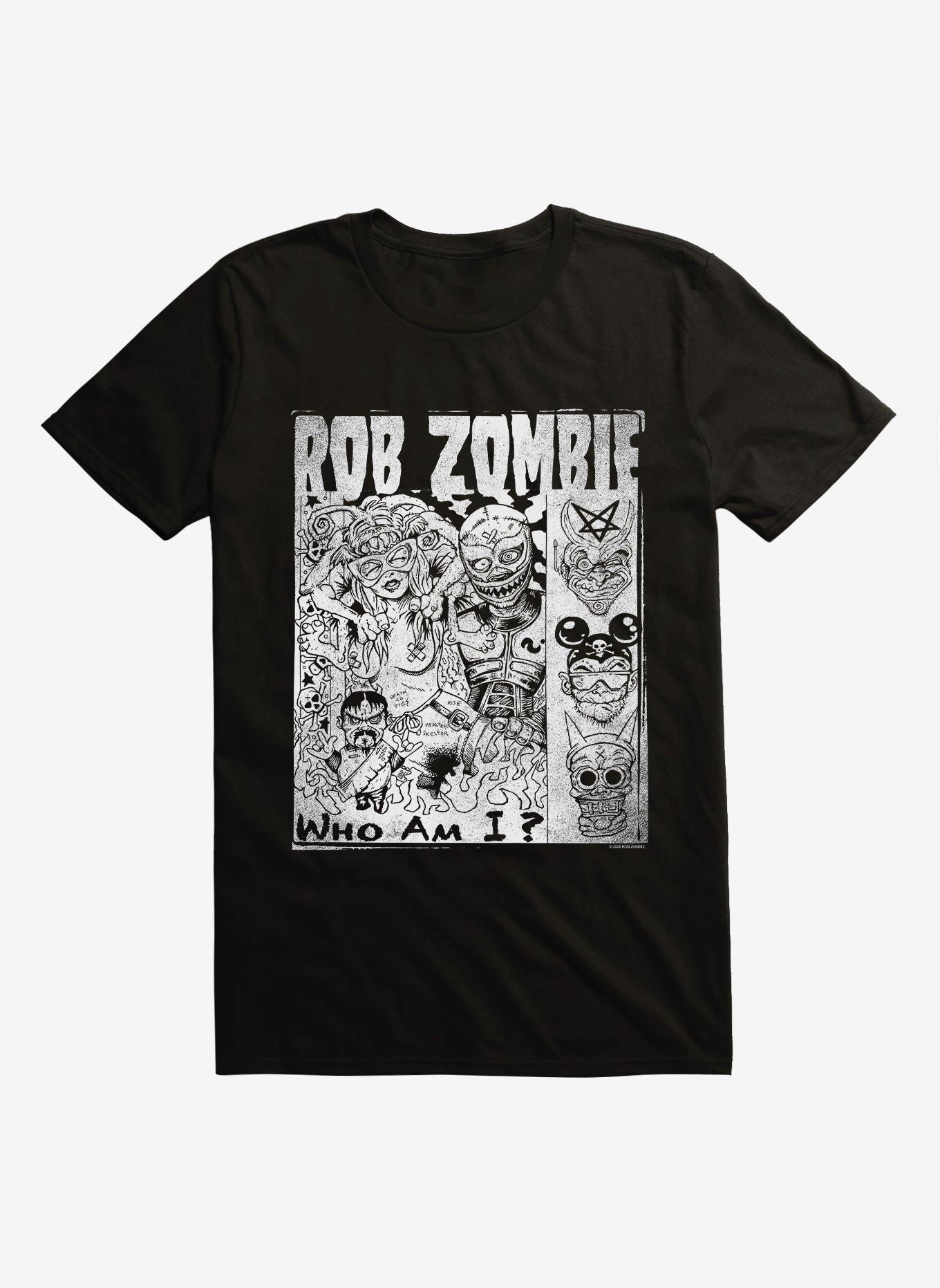Rob Zombie Who Am I? T-Shirt, , hi-res