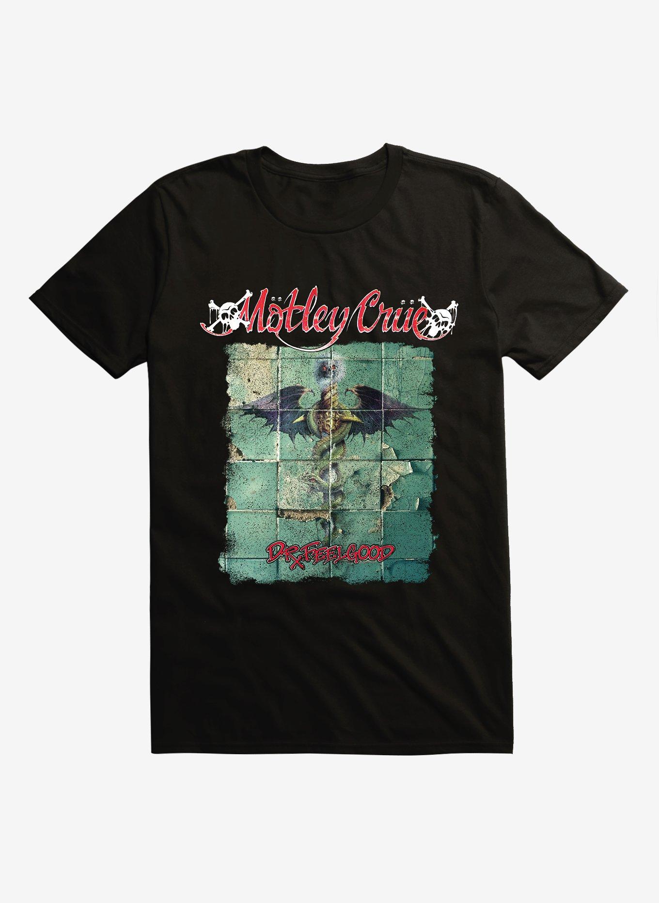 Motley Crue Dr. Feelgood Album Logo T-Shirt, , hi-res