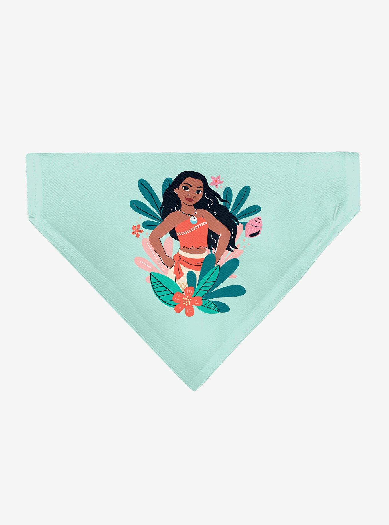 Disney Moana Standing Pose Plants Slip On Collar Pet Bandana - Bandana Only, , hi-res