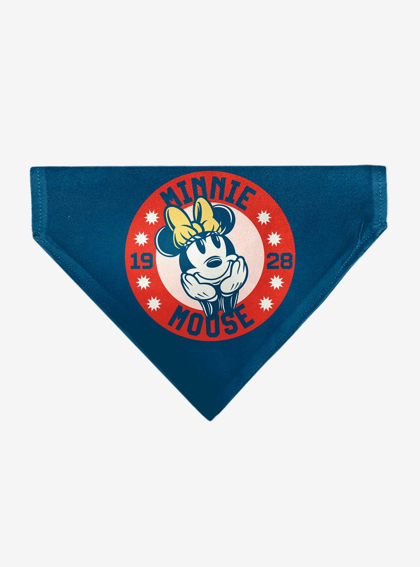 Disney Minnie Mouse 1928 Dreamy Pose Slip On Collar Pet Bandana - Bandana Only, , hi-res