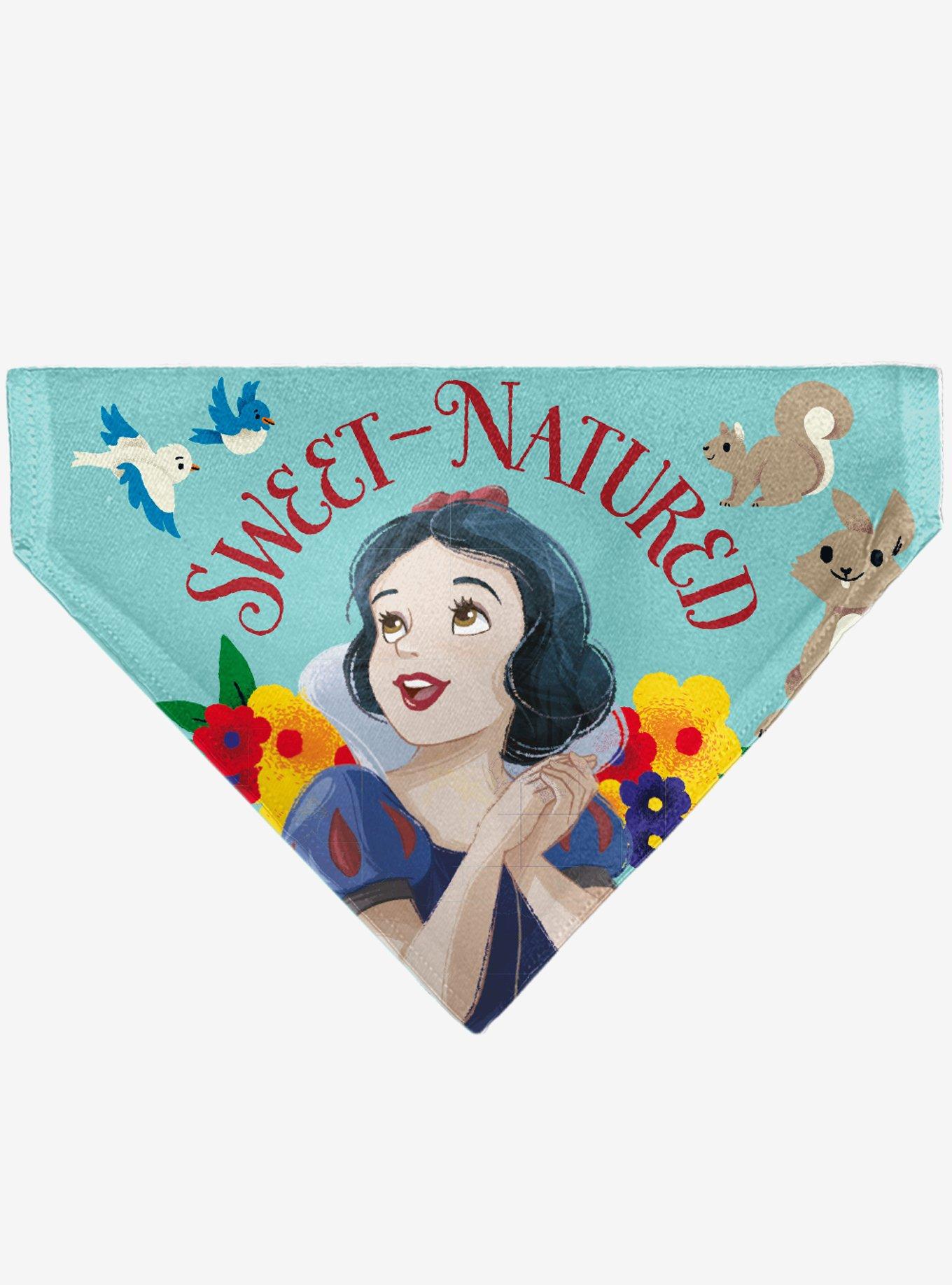 Disney Snow White Sweet Natured Pose Slip On Collar Pet Bandana - Bandana Only