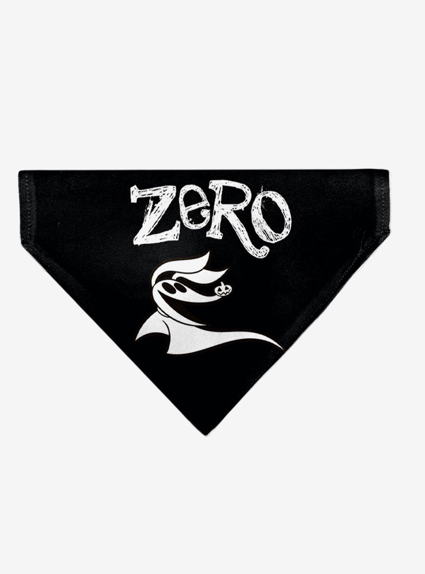 Disney Nightmare Before Christmas Zero Smiling Pose Slip On Collar Pet Bandana - Bandana Only, , hi-res
