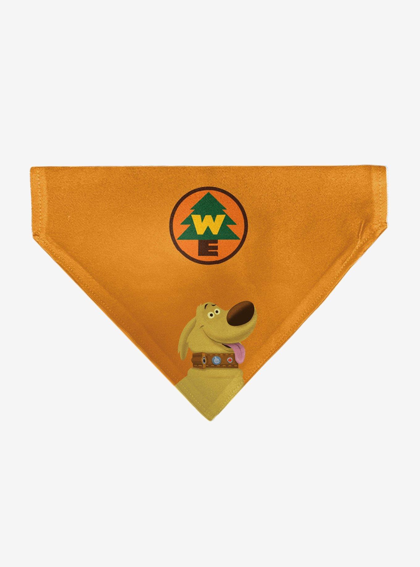 Disney Up Dug Pose and Wilderness Explorer Badge Slip On Collar Pet Bandana - Bandana Only, , hi-res