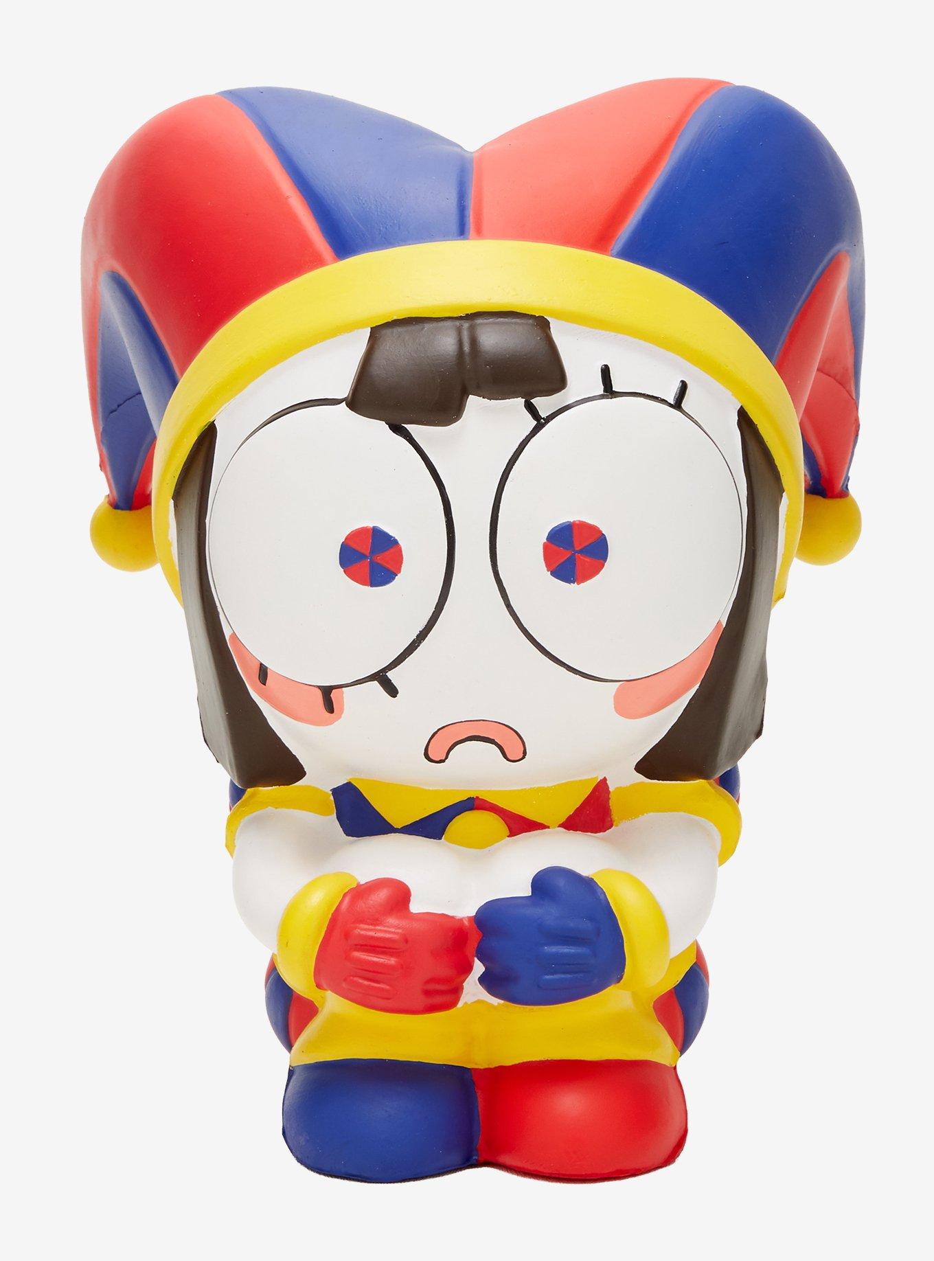 The Amazing Digital Circus Mighty Mega SquishMe Pomni Squishy Toy, , hi-res