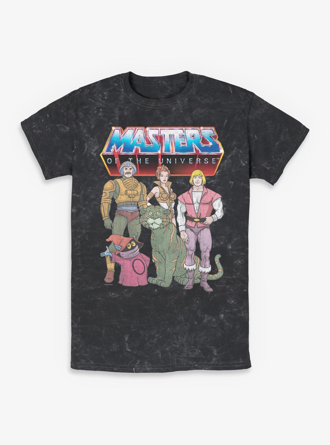 Masters Of The Universe Hero Group Mineral Wash T-Shirt, , hi-res