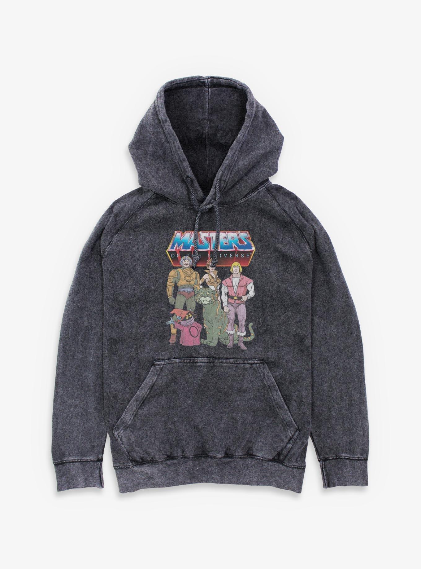 Masters Of The Universe Hero Group Mineral Wash Hoodie, , hi-res
