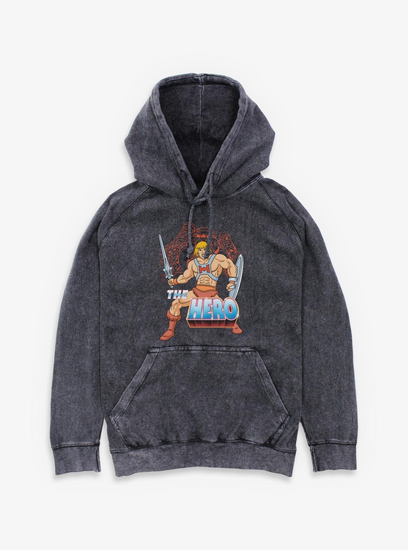 Masters Of The Universe He-Man The Hero Mineral Wash Hoodie, , hi-res