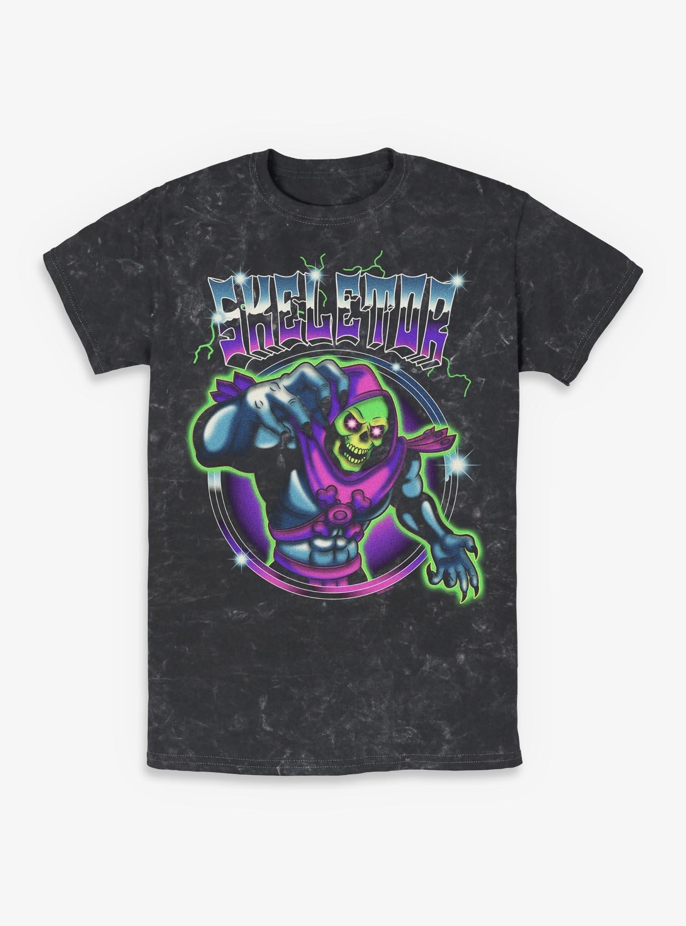 Masters Of The Universe Skeletor Shine Mineral Wash T-Shirt, , hi-res