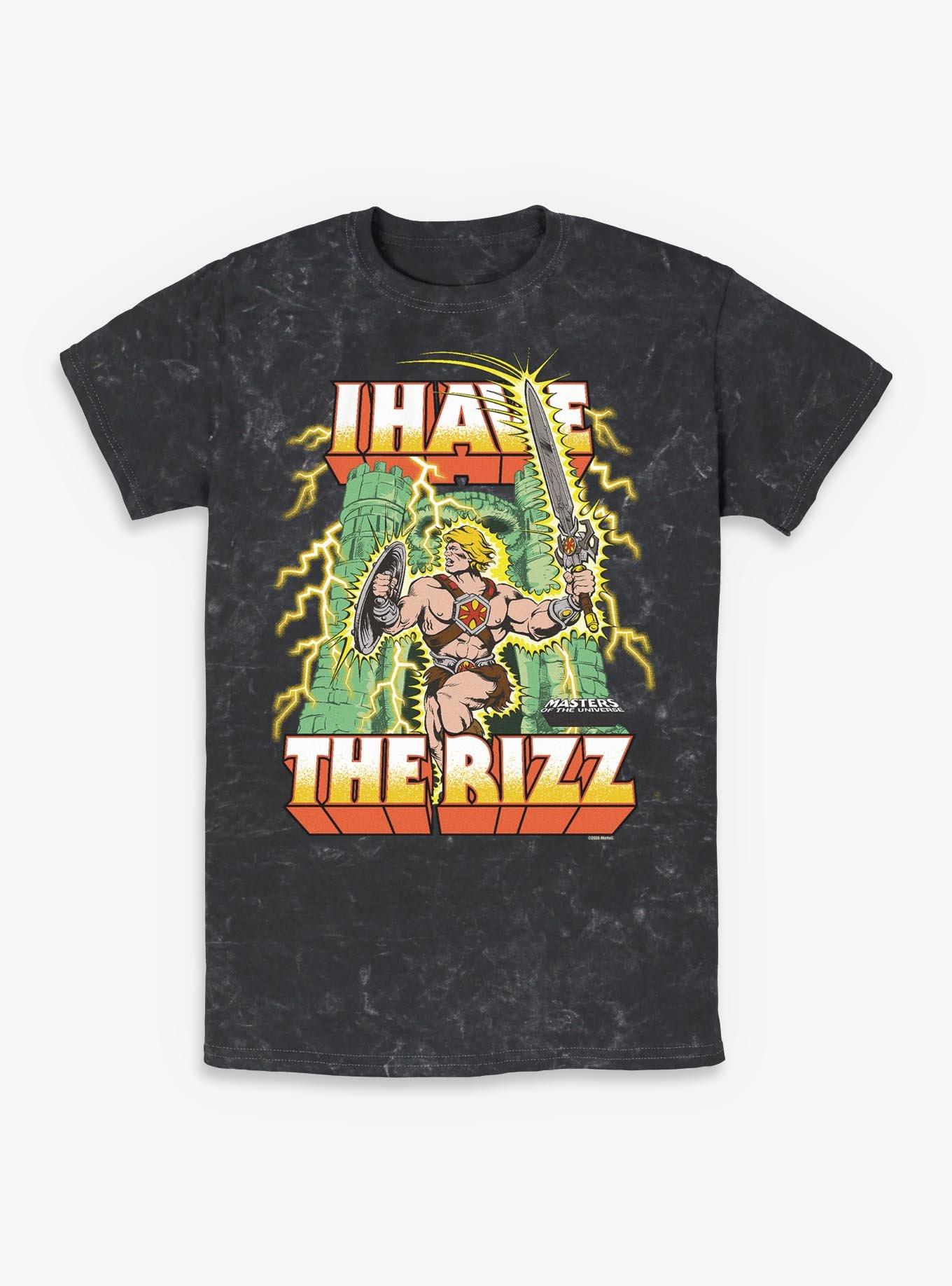 Masters Of The Universe He-Man Rizz Mineral Wash T-Shirt