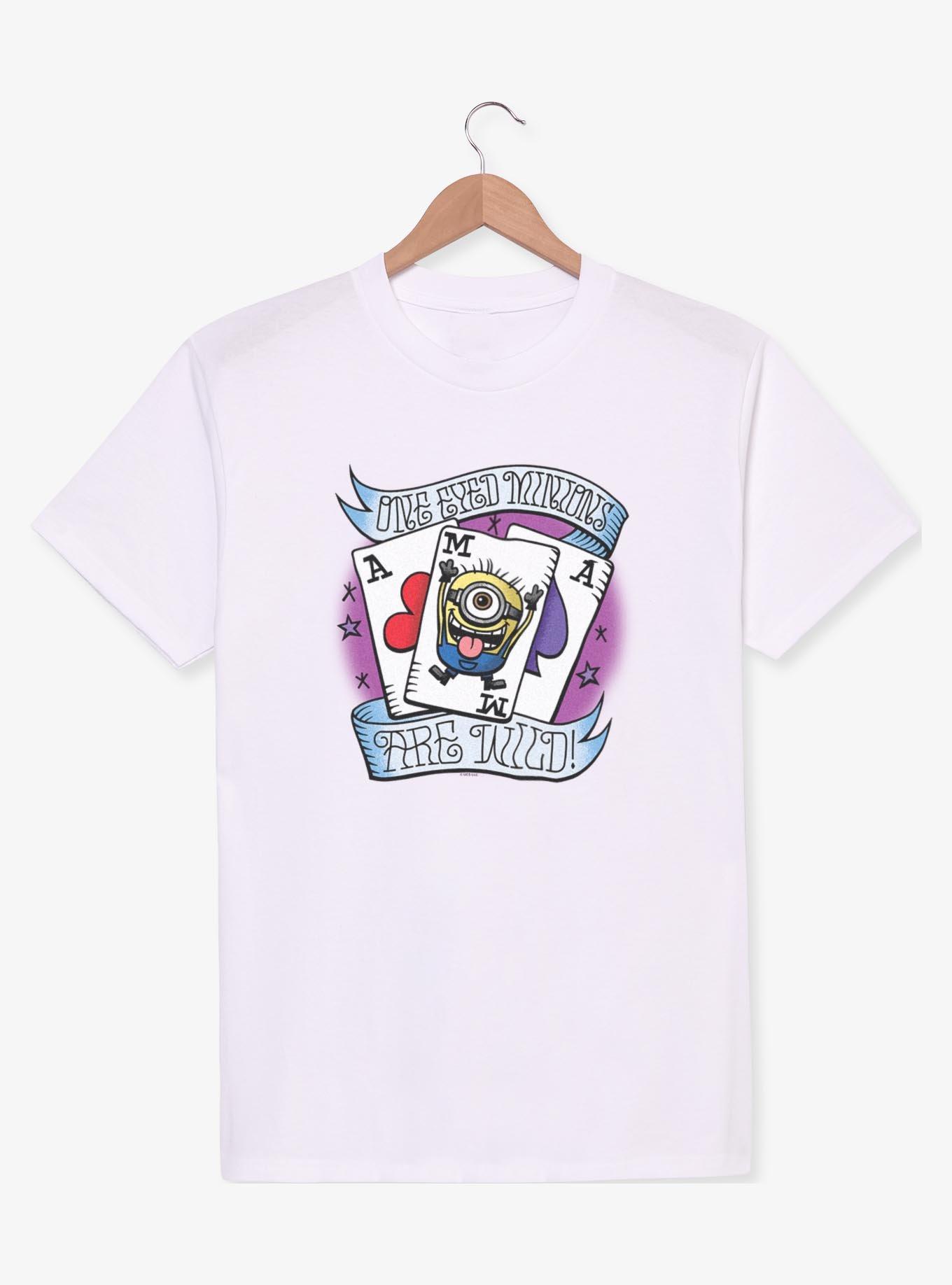 Minions One Eyed Minions Are Wild Tattoo Style T-Shirt, , hi-res