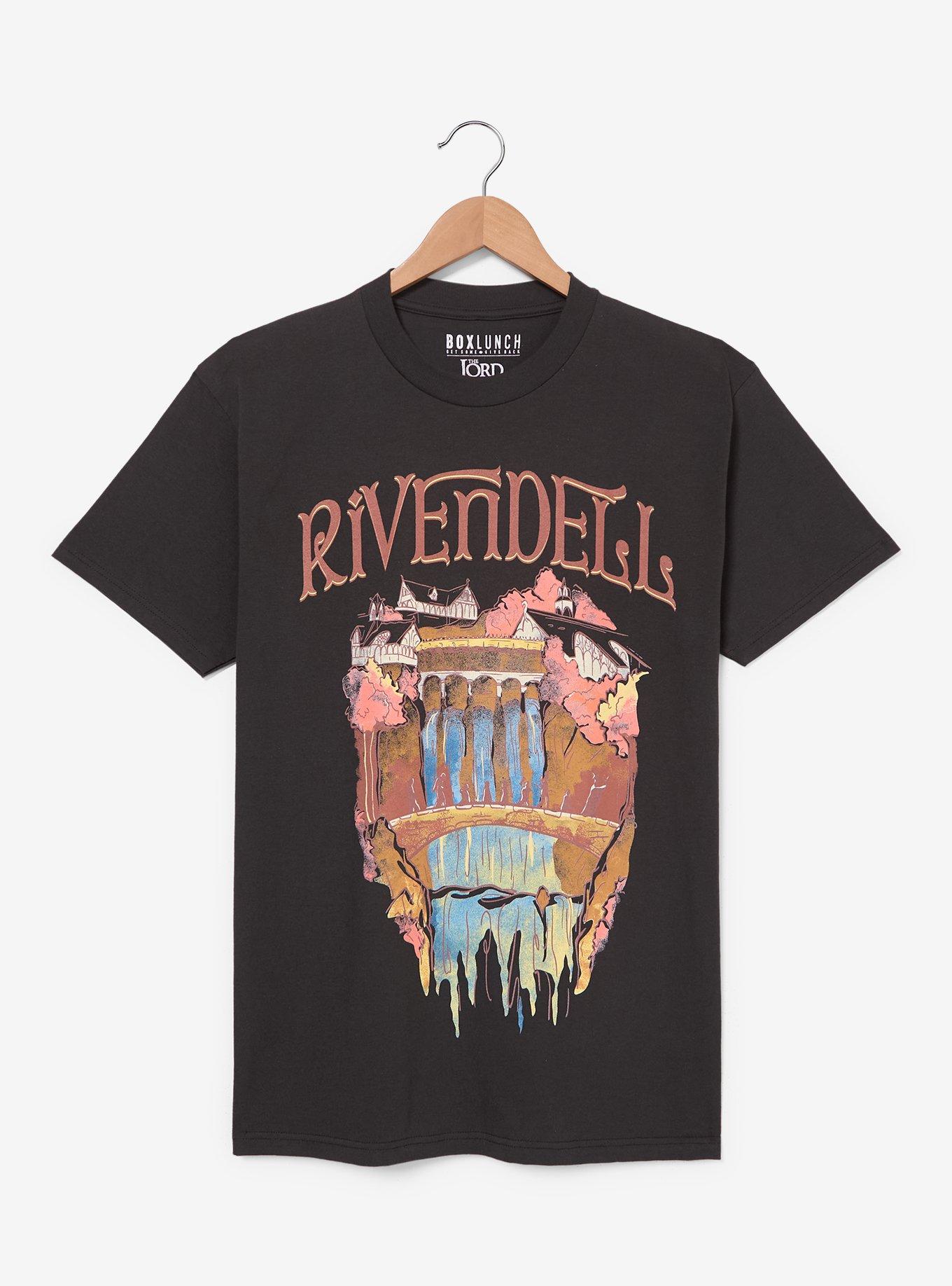 The Lord of The Rings Rivendell Icons T-Shirt - BoxLunch Exclusive, , hi-res