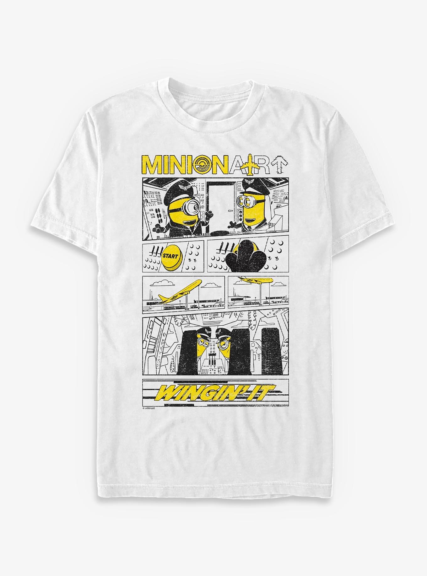 The Rise of Gru Minions Air Comic T-Shirt, , hi-res