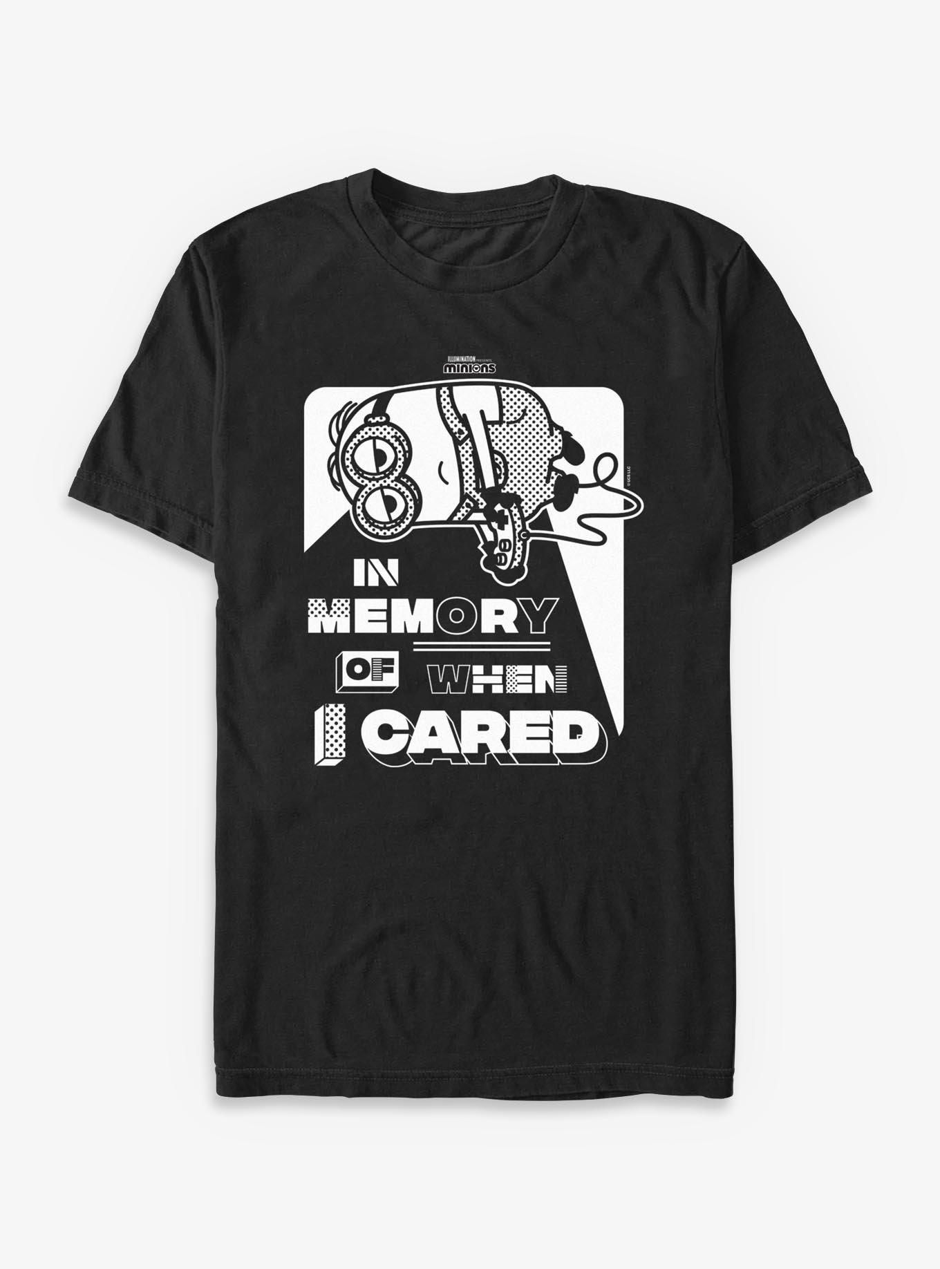Minions In Memory Of When I Care T-Shirt, , hi-res