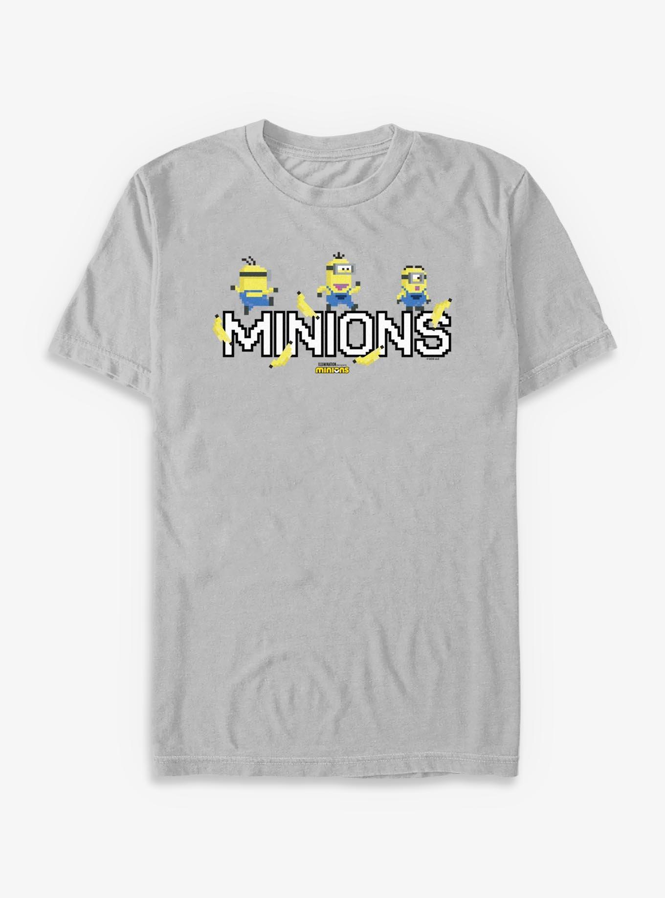 Minions In 8 Bits T-Shirt, , hi-res