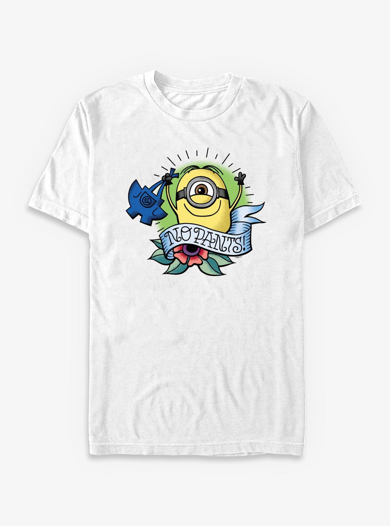 Minions No Pants Tattoo T-Shirt, , hi-res