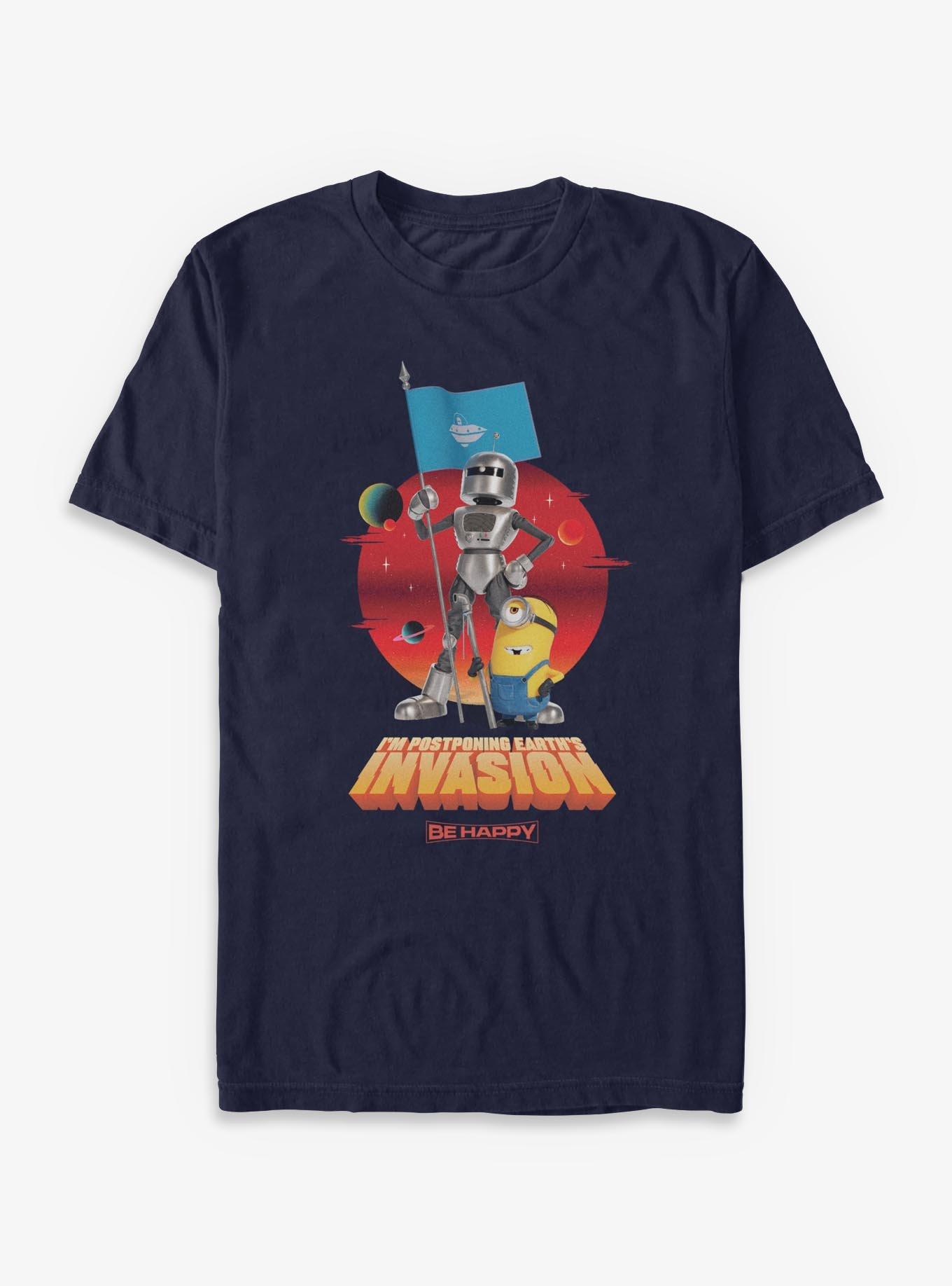 Minions I'm Postponing Earth's Invasion T-Shirt, , hi-res