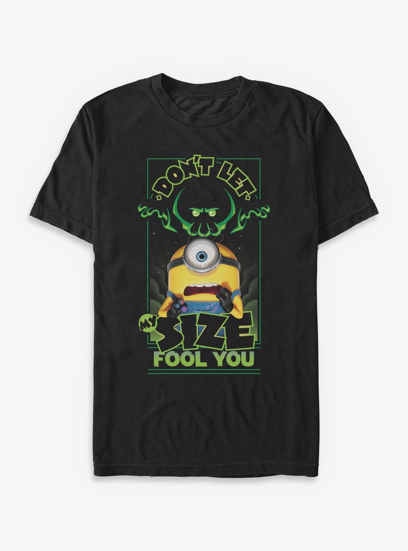 Minions Don't Let My Size Fool You T-Shirt, , hi-res