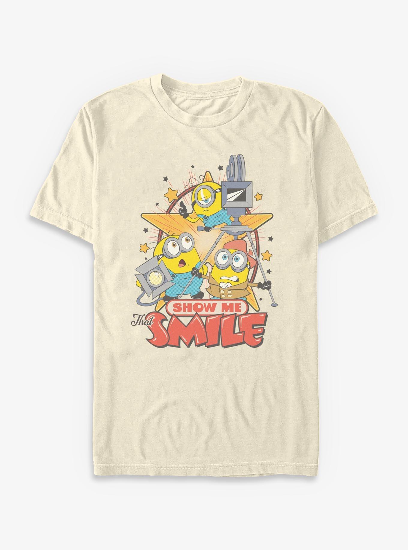 Minions Show Me That Smile T-Shirt, , hi-res