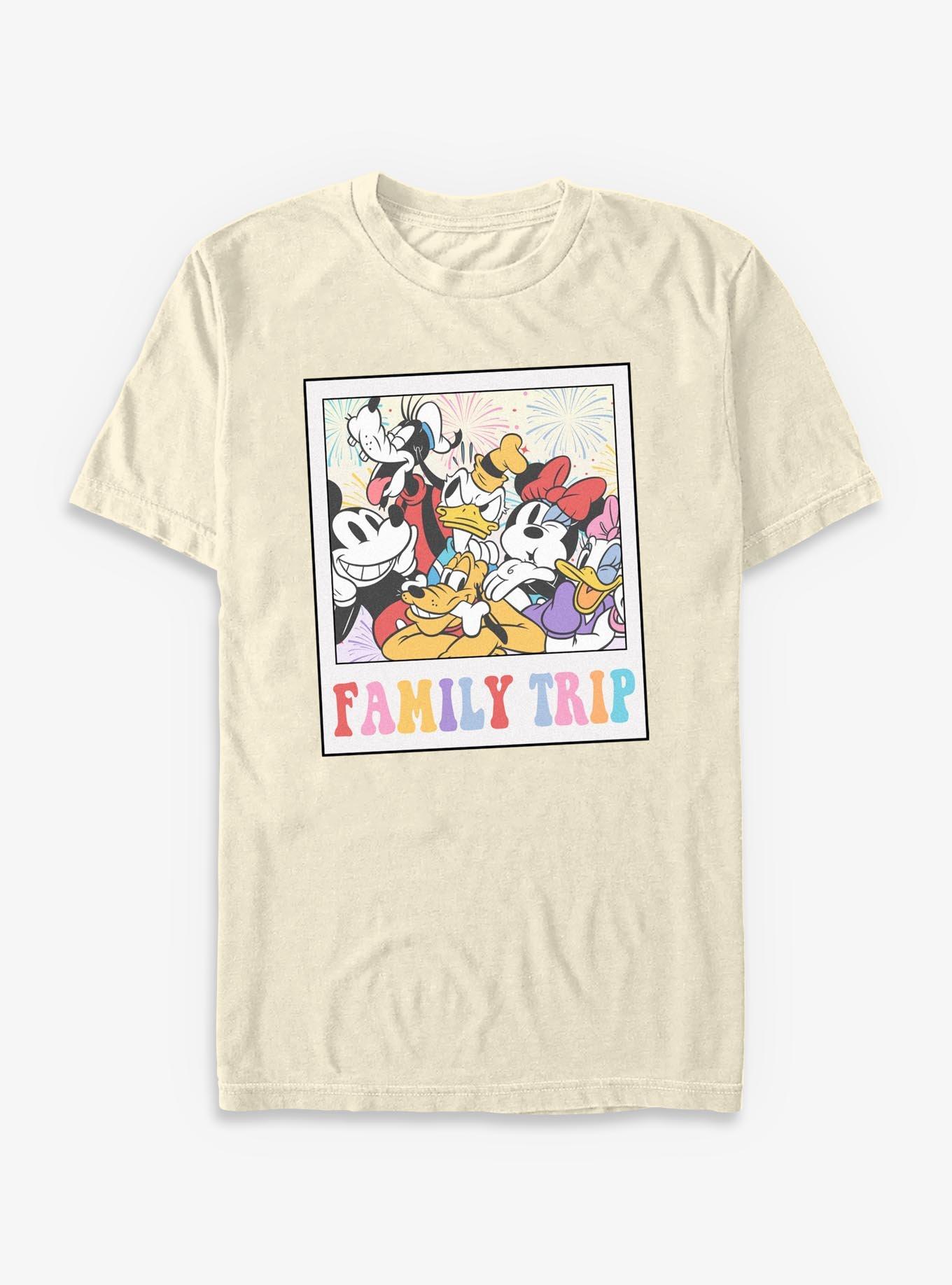 Disney Mickey Mouse Family Trip Polaroid T-Shirt, , hi-res