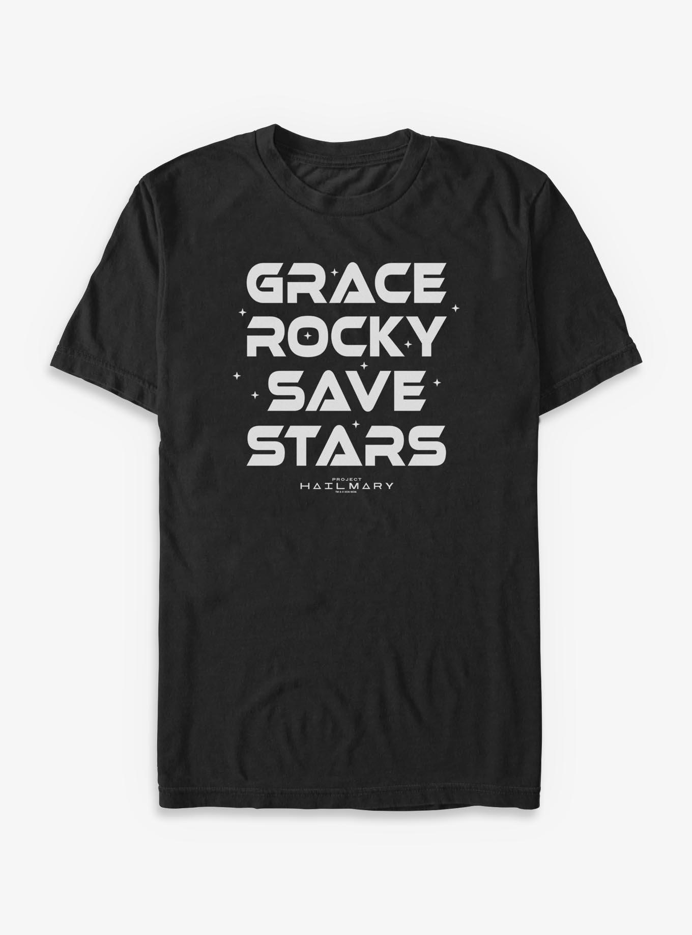 Project Hail Mary Grace Rocky Save Stars Big & Tall T-Shirt, , hi-res