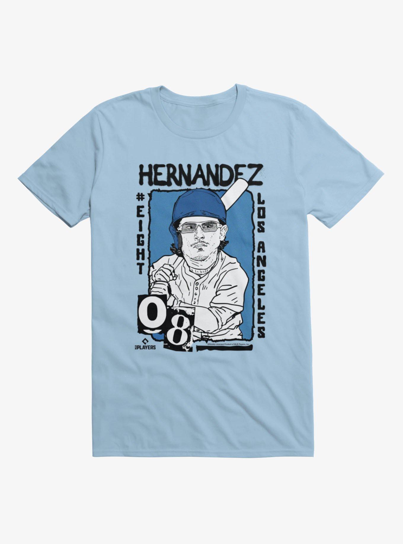 MLB Los Angeles Dodgers Kike Hernandez T-Shirt Hot Topic Exclusive, , hi-res
