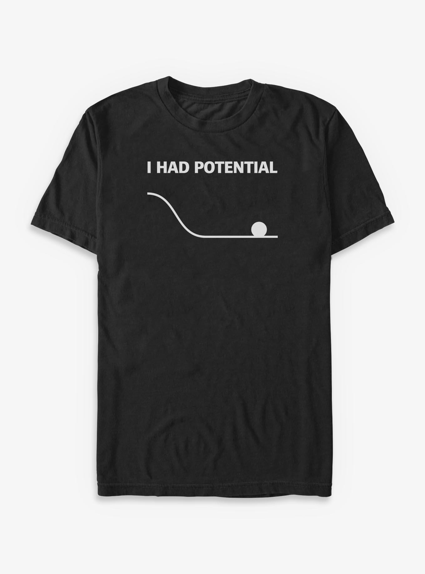Had Potential Big & Tall T-Shirt, BLACK, hi-res
