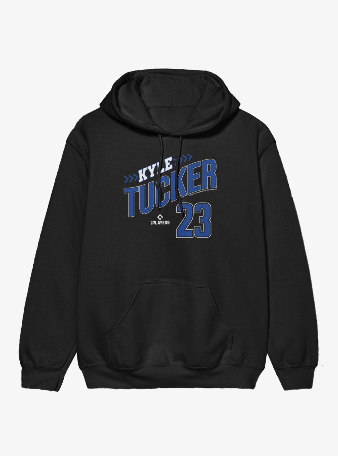MLB Los Angeles Dodgers Kyle Tucker Swoop Arrows Hoodie Hot Topic Exclusive, , hi-res