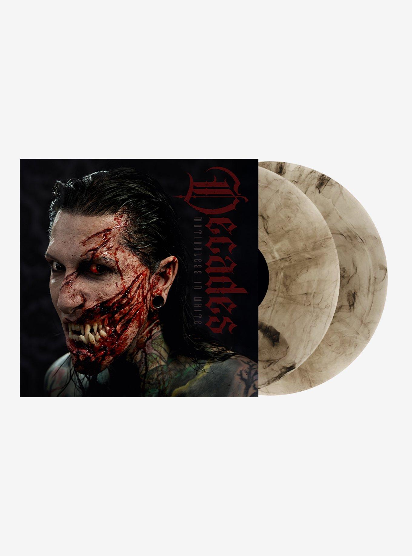 Motionless In White Decades (Clear & Black Galaxy) Vinyl LP Hot Topic Exclusive, , hi-res