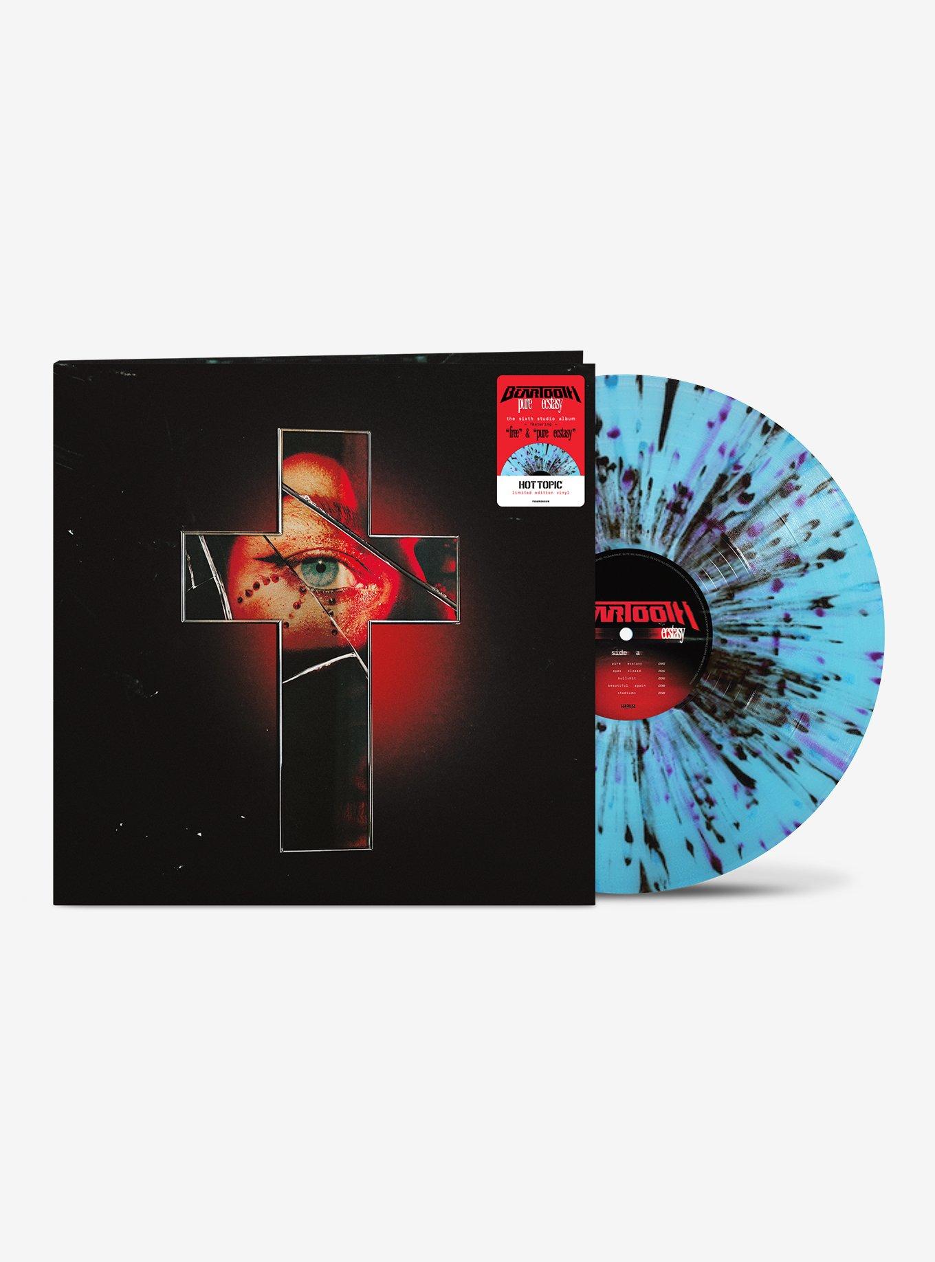 Beartooth Pure Ecstasy (Blue Raspberry) Vinyl LP Hot Topic Exclusive, , hi-res