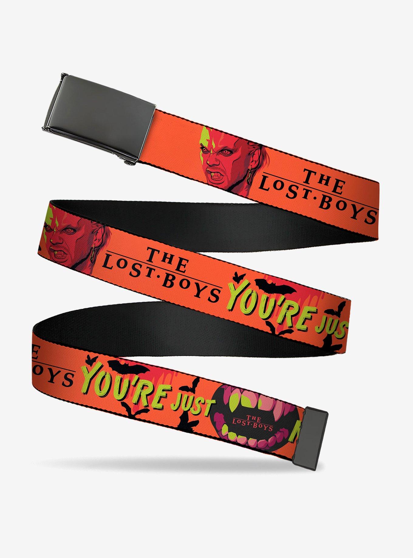 The Lost Boys You're Just My Blood Type David Pose Clamp Buckle Belt, , hi-res