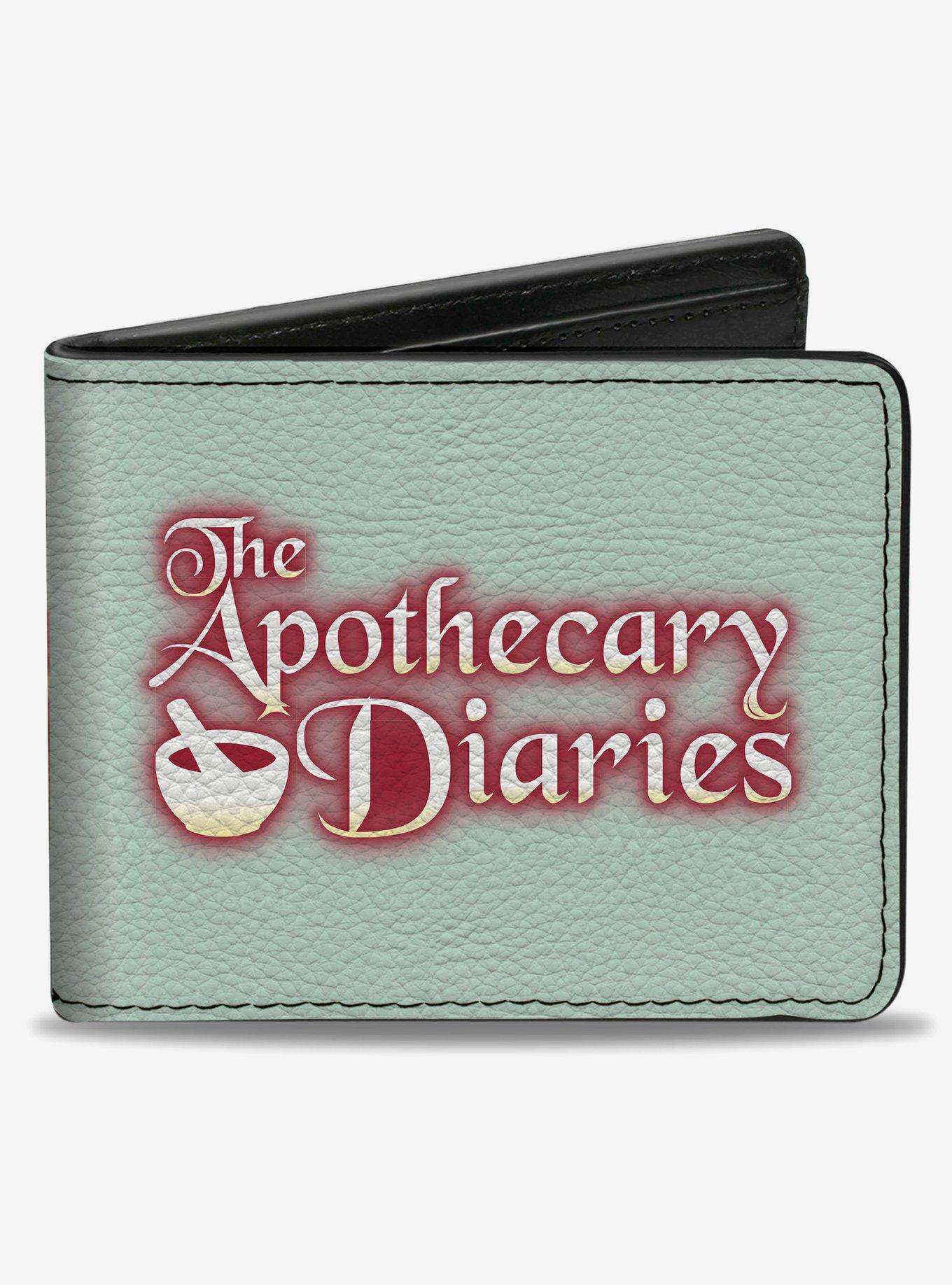 The Apothecary Diaries Jinshi Pose and Title Logo Bifold Wallet, , hi-res