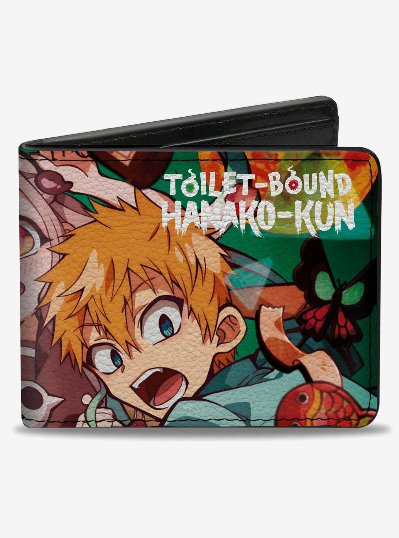 Toilet Bound Hanako-Kun Three Character Group Pose Bifold Wallet, , hi-res