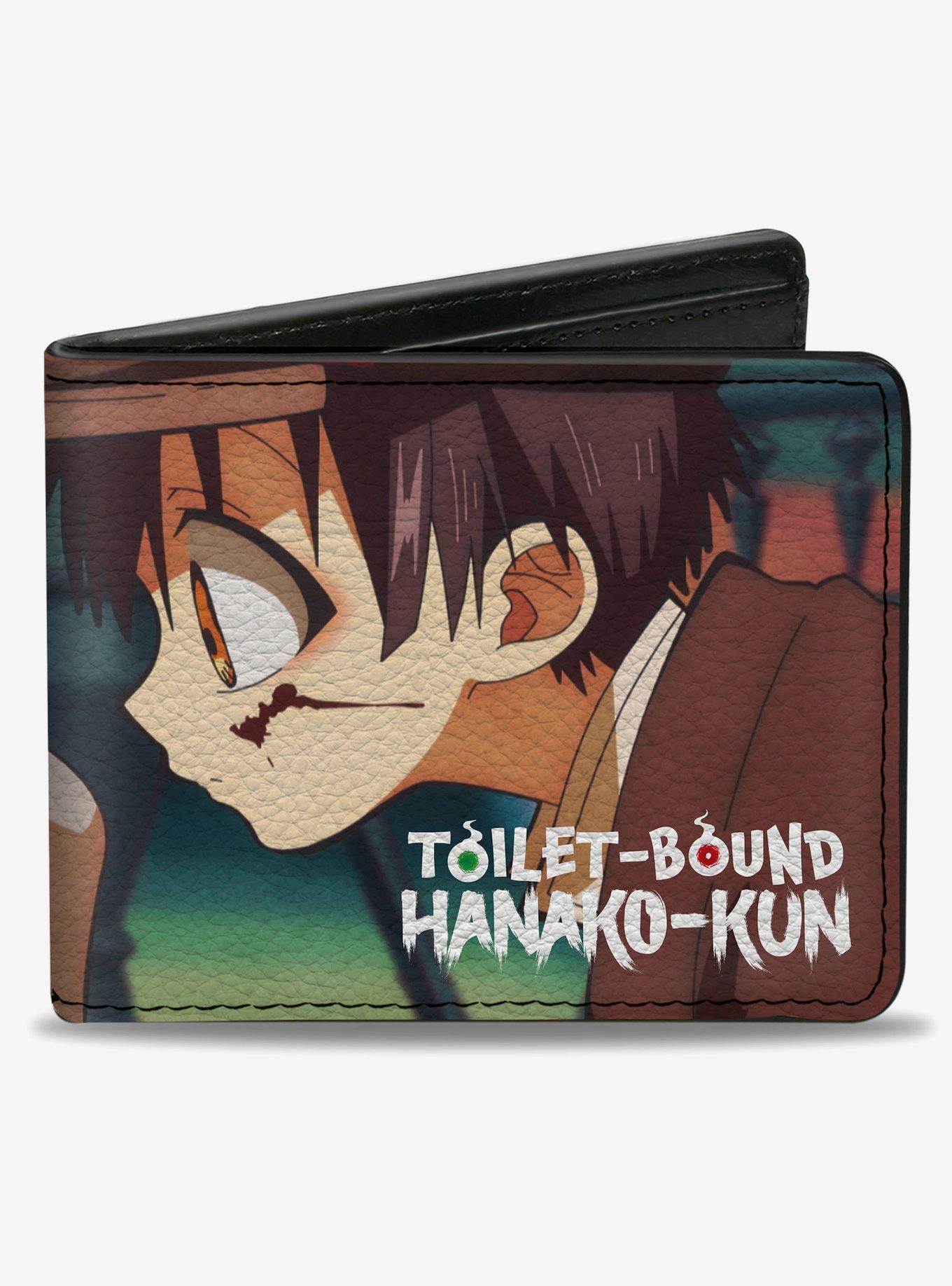 Toilet Bound Hanako-Kun Nene and Hanako-Kun Scene Bifold Wallet, , hi-res