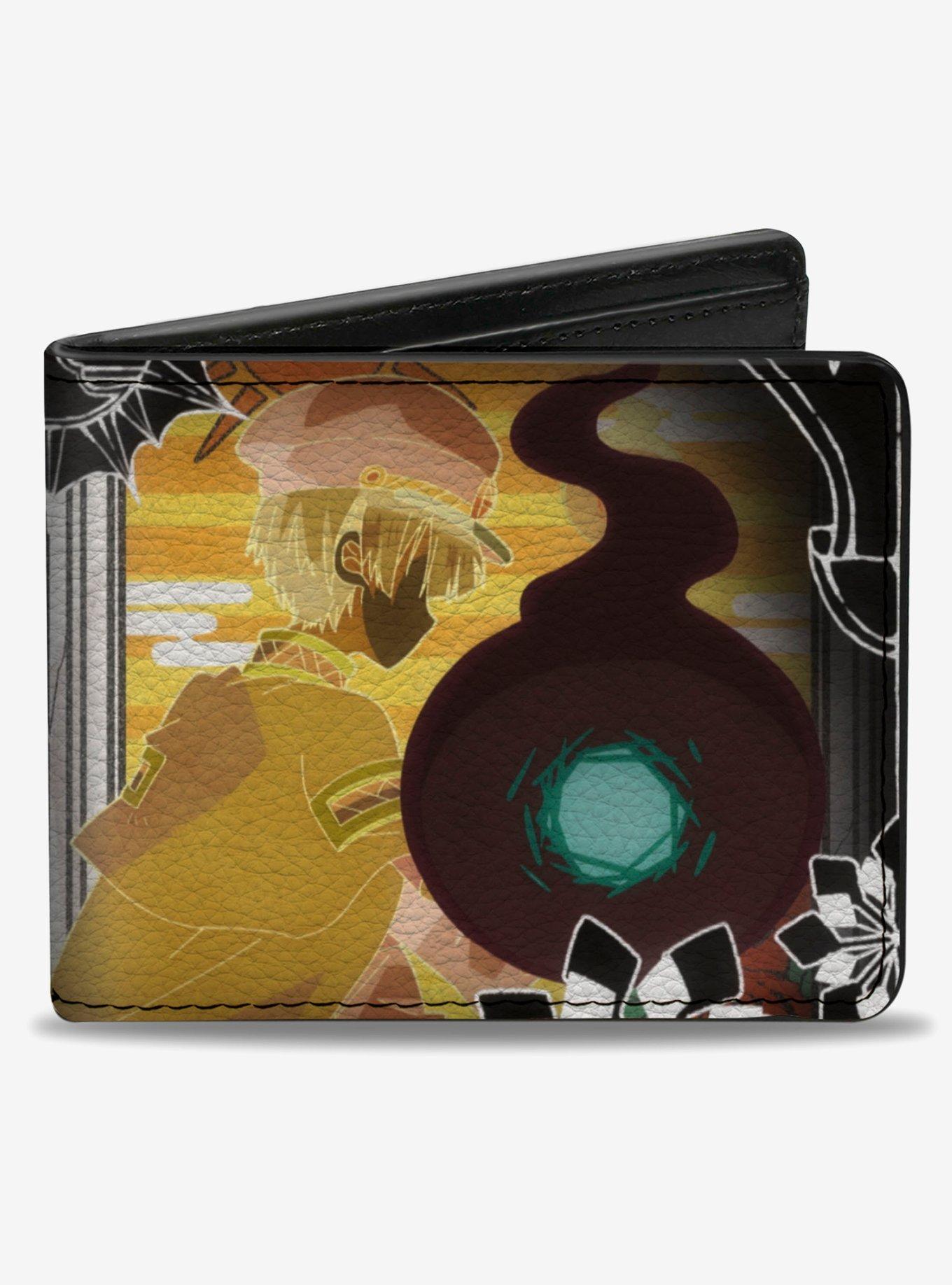 Toilet Bound Hanako-Kun Four Character Group Pose White Bifold Wallet, , hi-res