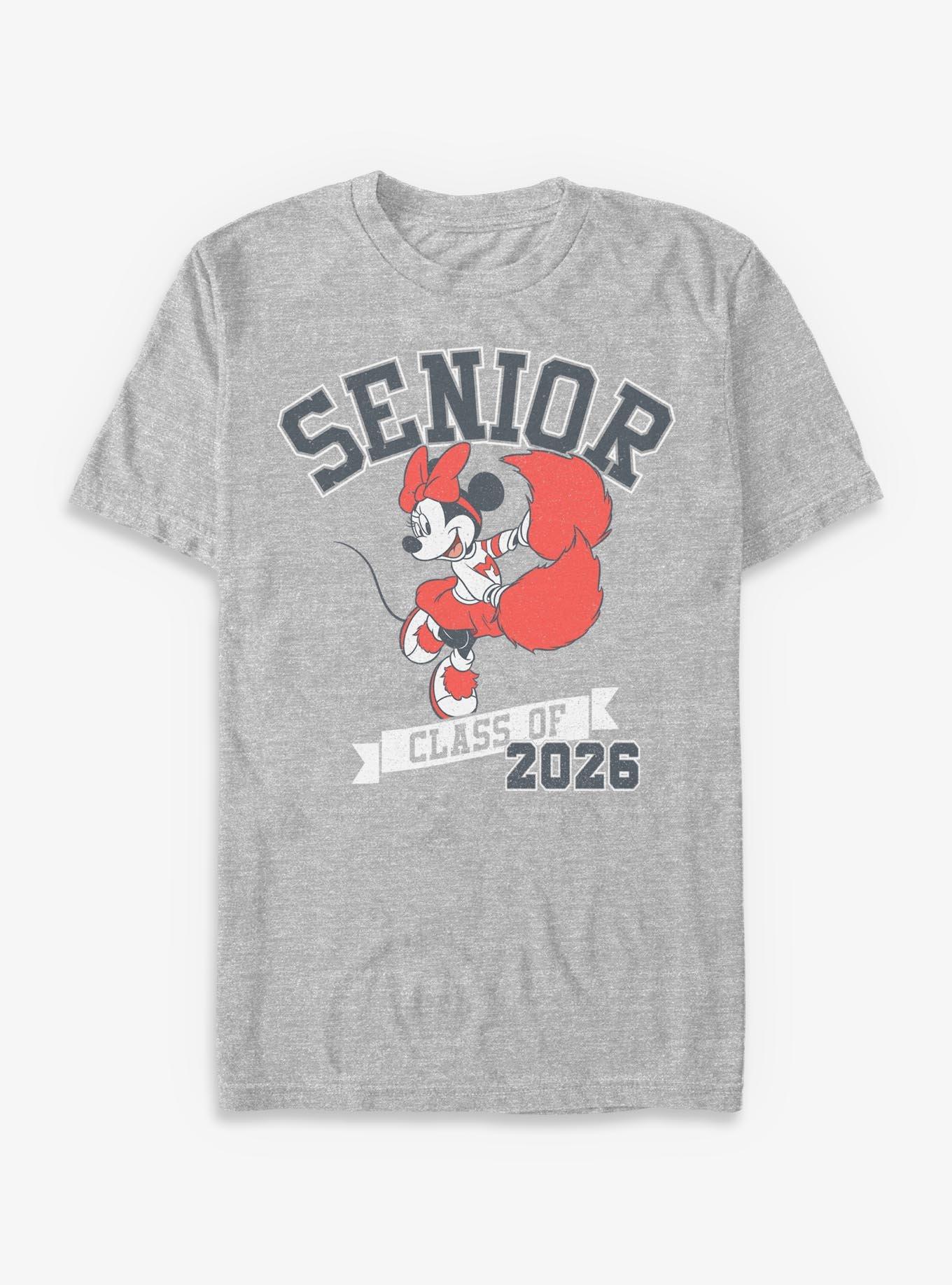 Disney Minnie Mouse Senior Class Of 2026 T-Shirt, , hi-res