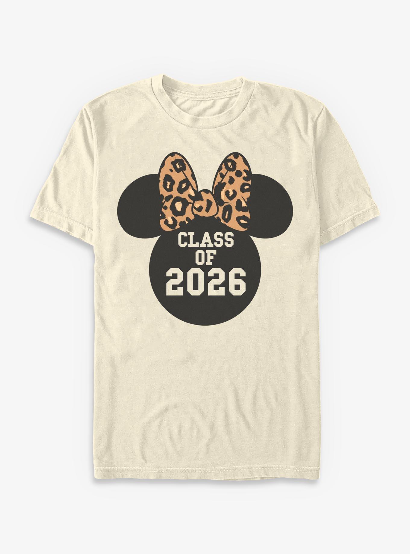 Disney Minnie Mouse Leopard Minnie 2026 T-Shirt, , hi-res