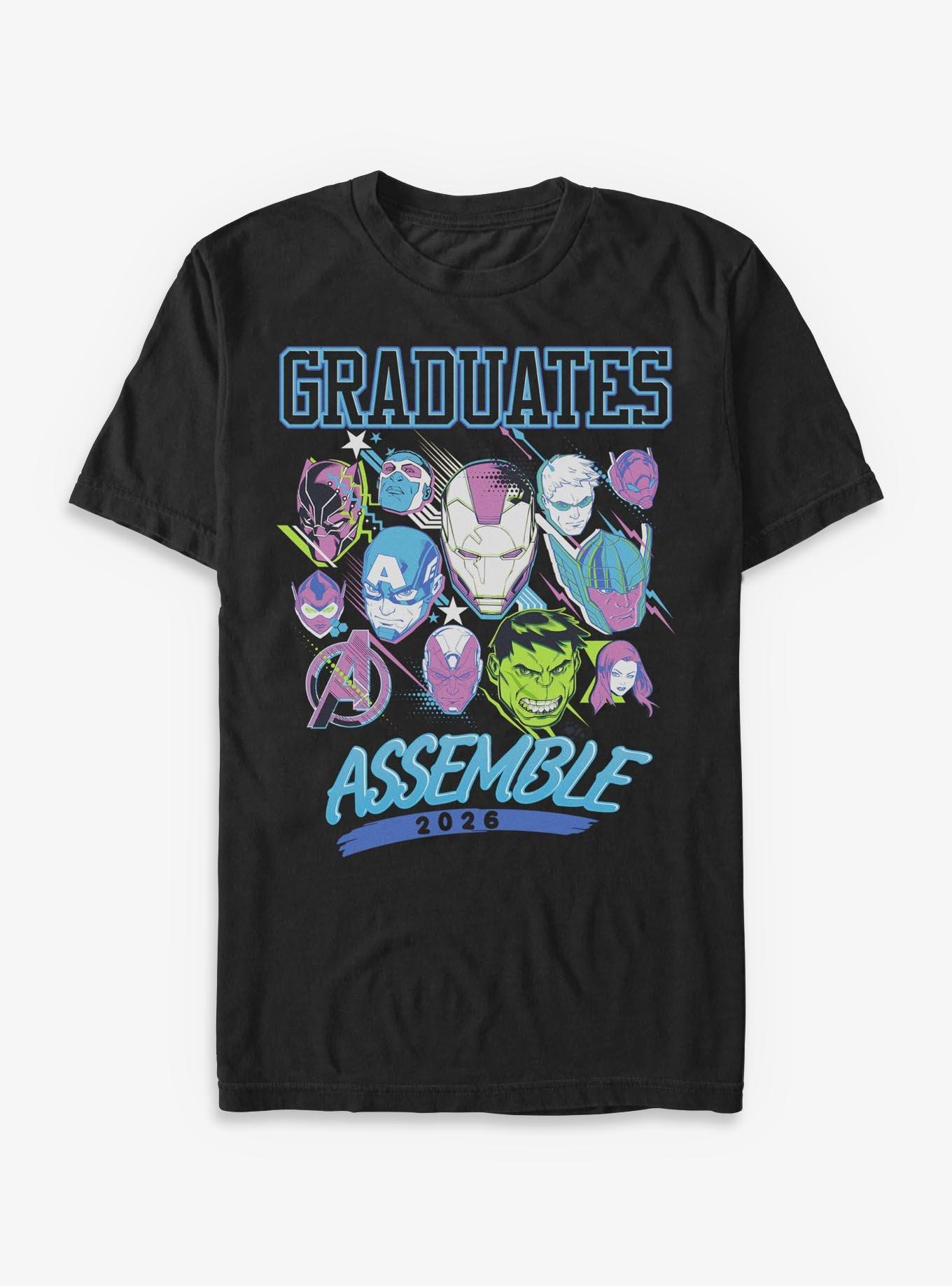 Marvel Avengers Grads Assemble 2026 T-Shirt, , hi-res