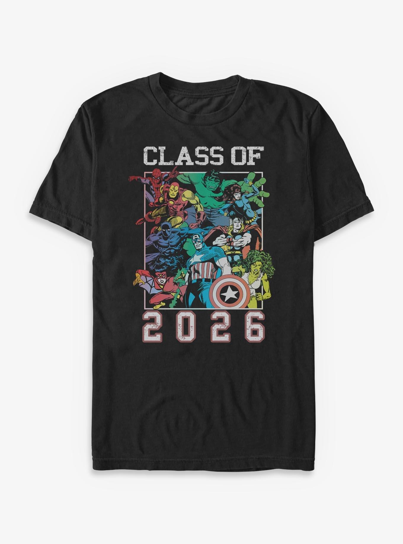 Marvel Class Of 2026 Crew T-Shirt, , hi-res
