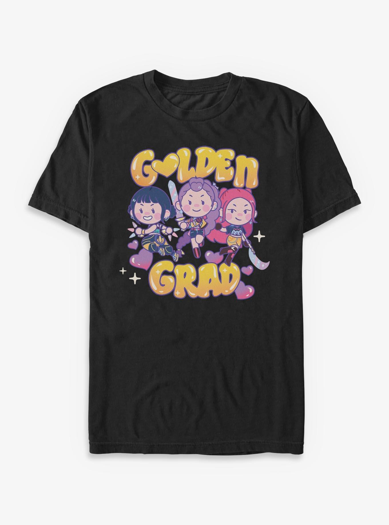 KPop Demon Hunters HUNTR/X Golden Grad T-Shirt, , hi-res